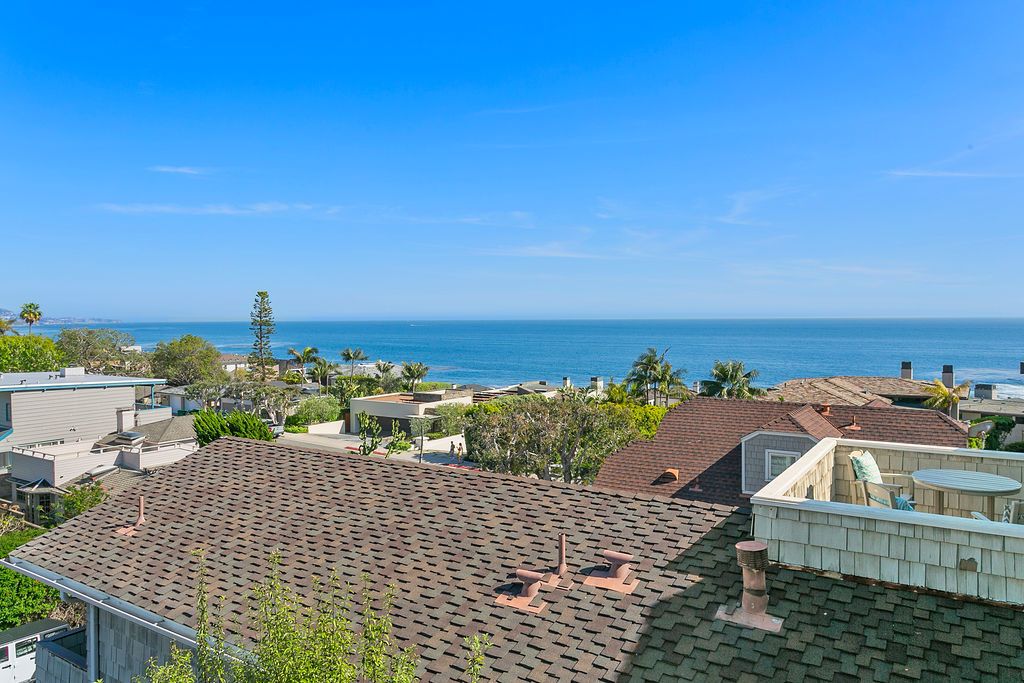 Panoramic ocean view from the deck at 166 Fairview St, Laguna Beach Panoramic ocean view from the deck at 166 Fairview St, Laguna Beach